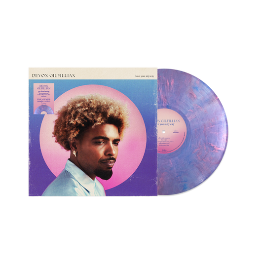 Devon Gilfillian - Love You Anyway - Pink / Purple Marbled Vinyl Record