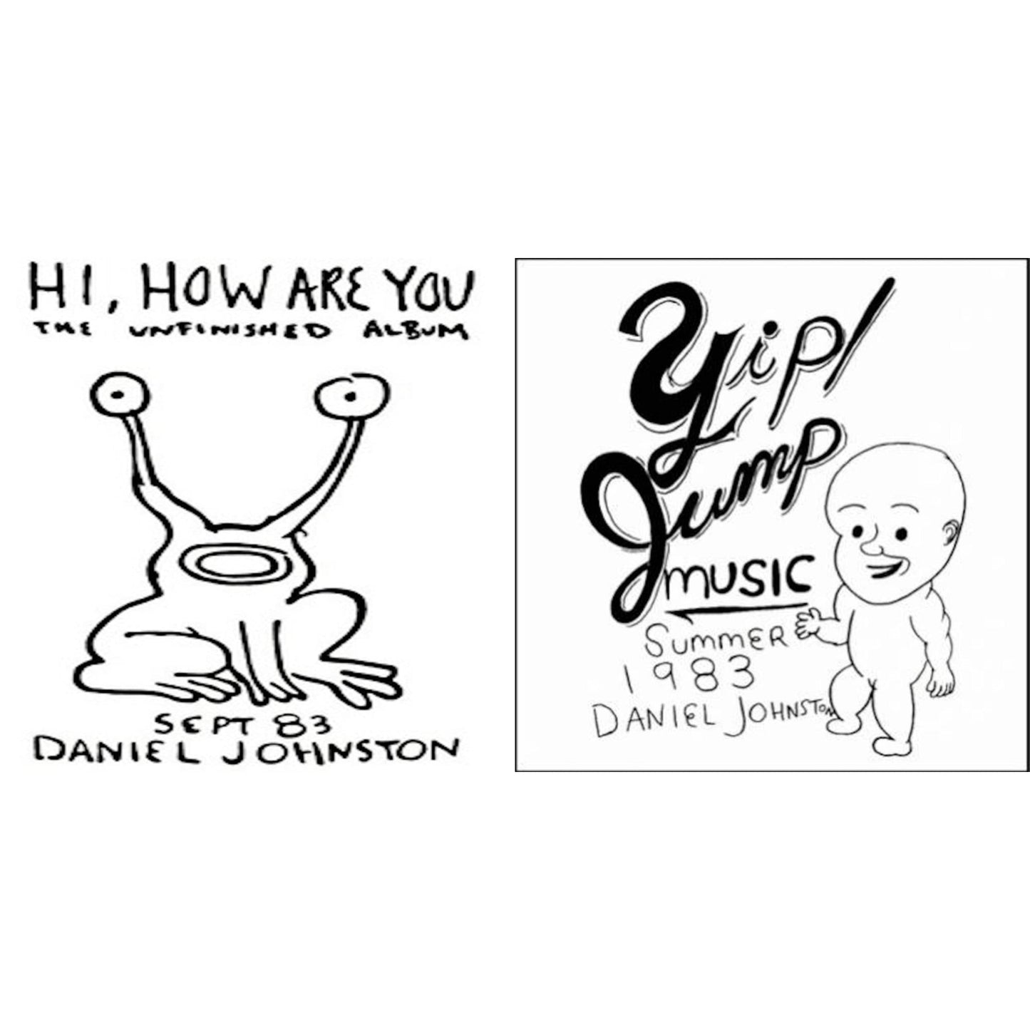 Daniel Johnston - Hi How Are You & Yip Jump Music - LP Vinyl Bundle