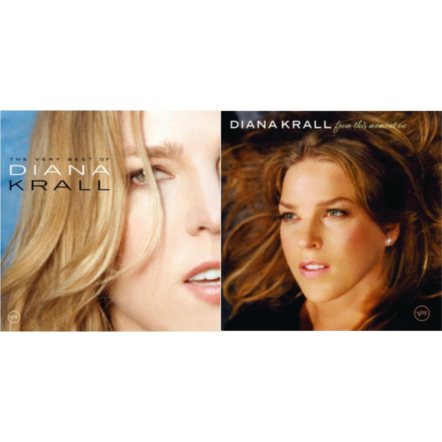 Diana Krall - Very Best Of Diana Krall (180G) & From This Moment On - LP Vinyl Bundle