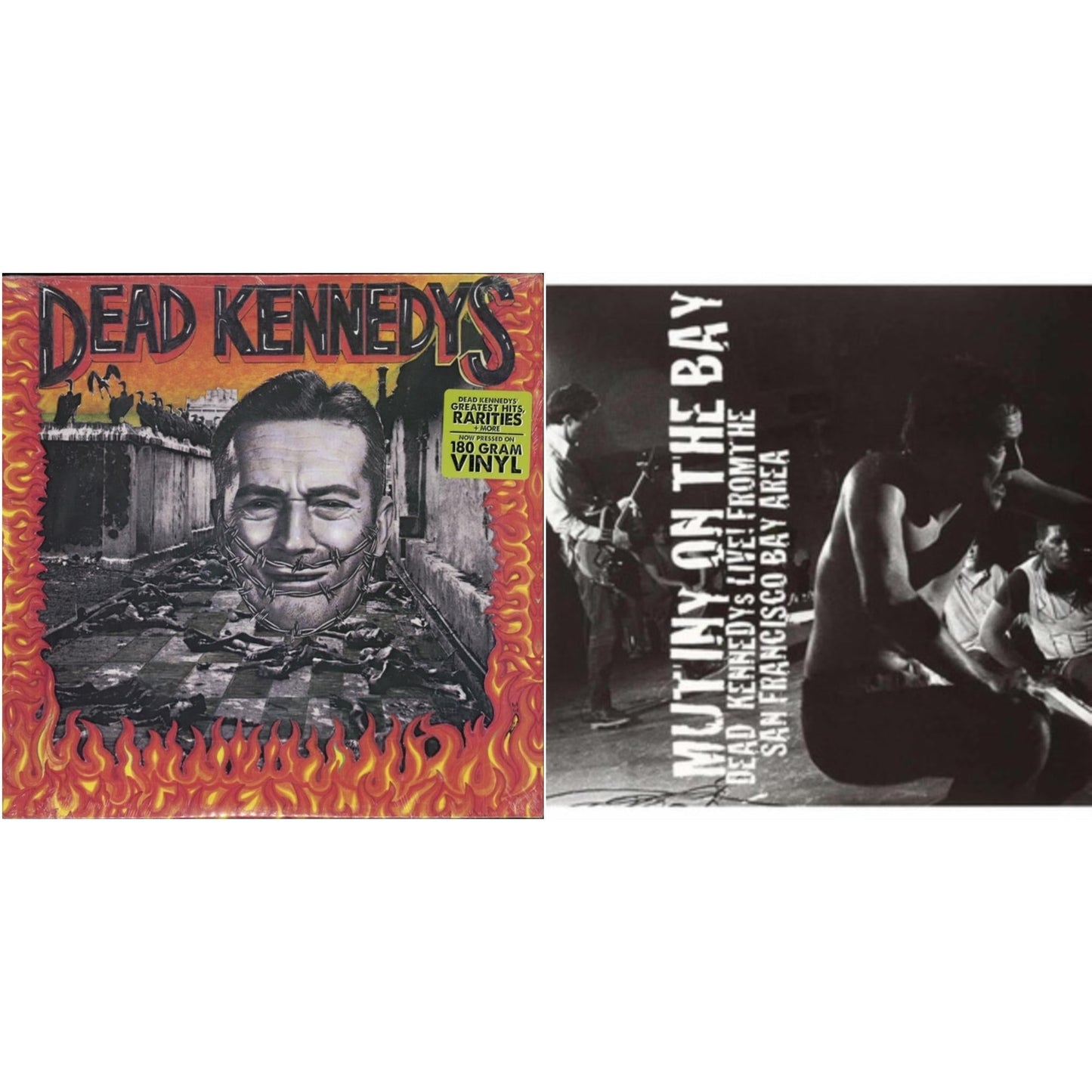 Dead Kennedys - Give Me Convenience (180G) & Mutiny On The Bay (Clear Vinyl/2LP)