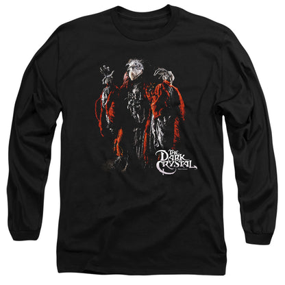 Dark Crystal Skeksis Mens Long Sleeve Shirt Black Officially Licensed Officially Licensed
