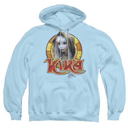 Dark Crystal Kira Circle Mens Hoodie Light Blue Officially Licensed