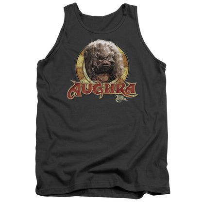 Dark Crystal Aughra Circle Mens Tank Top Shirt Charcoal Officially Licensed