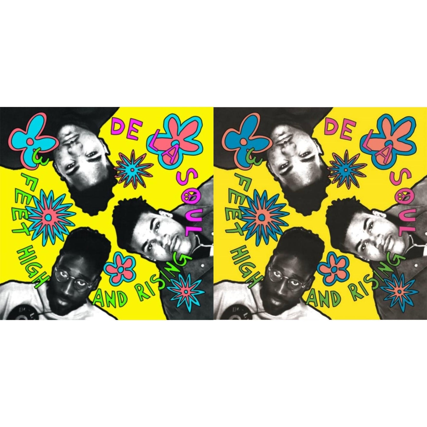 De La Soul - 3 Feet High & Rising (2LP/Yellow Vinyl) & 3 Feet High & Rising (Magenta Vinyl/2LP)