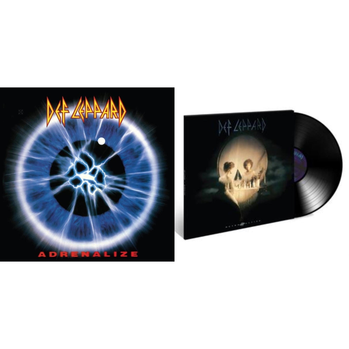 Def Leppard - Adrenalize (2LP) & Retro Active (2LP)