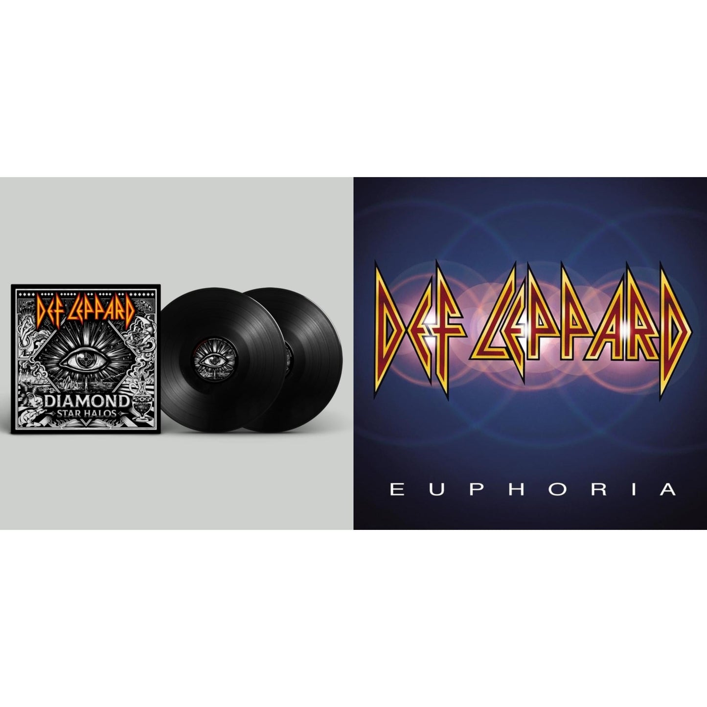 Def Leppard - Diamond Star Halos (2LP) & Euphoria (2LP)