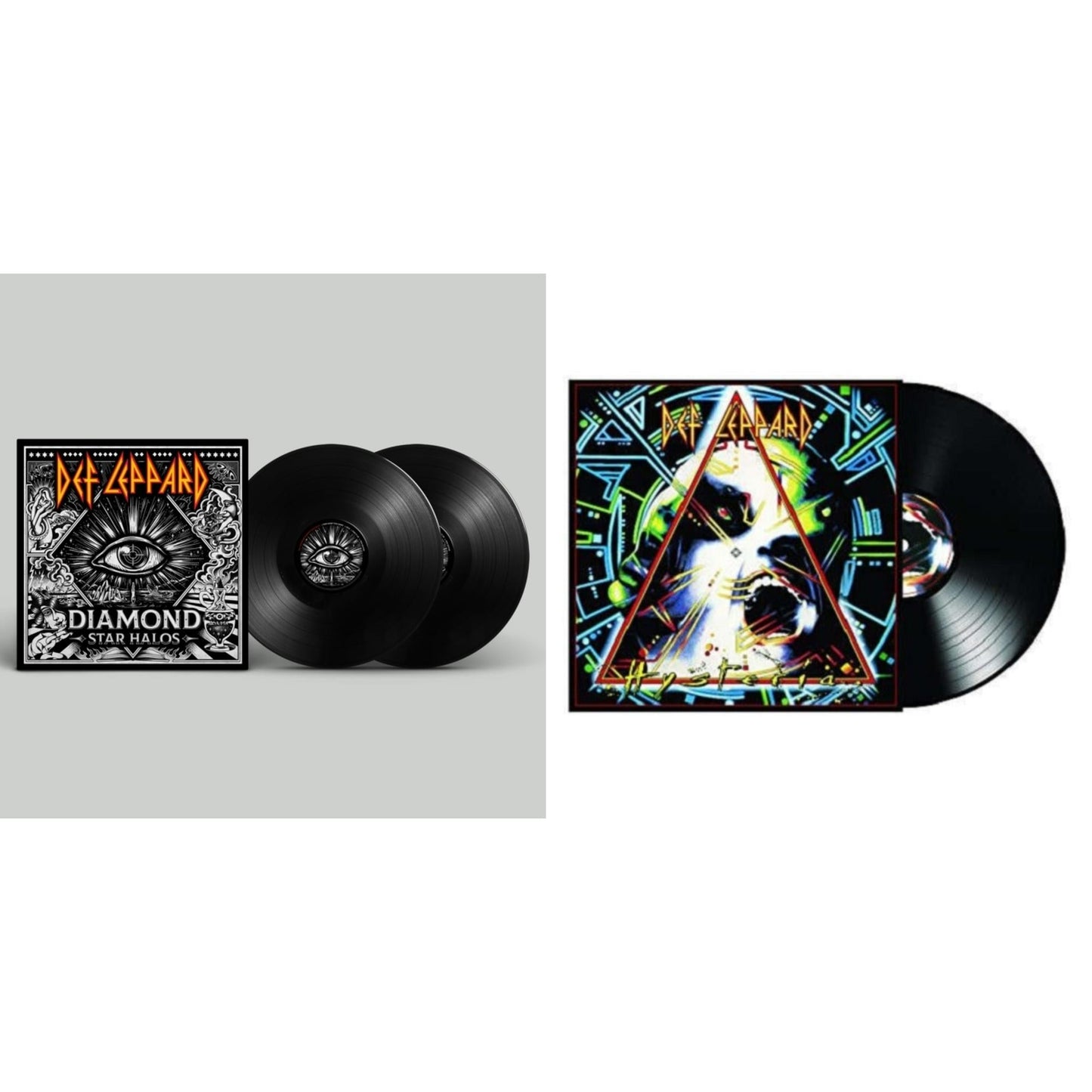 Def Leppard - Diamond Star Halos (2LP) & Hysteria (2 LP)