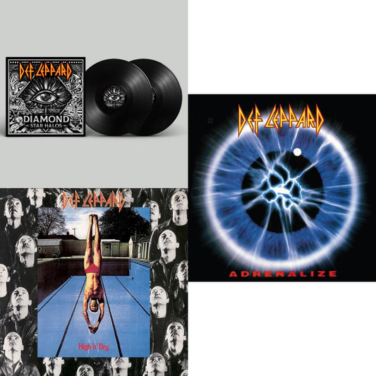 Def Leppard - Diamond Star Halos (2LP) & High N Dry & Adrenalize (2LP)
