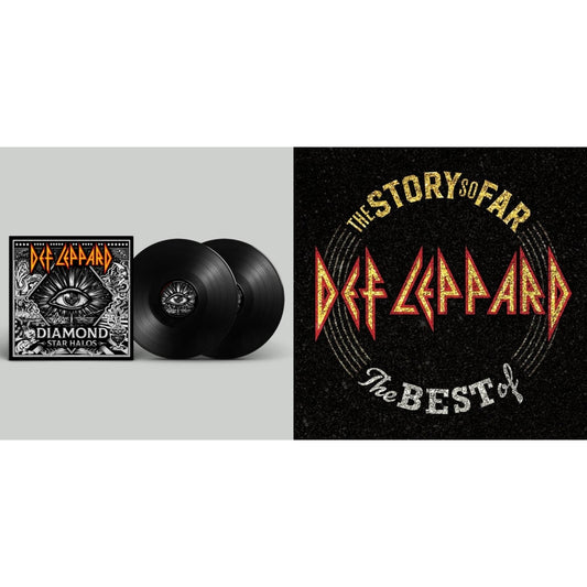 Def Leppard - Diamond Star Halos (2LP) & Story So Far: The Best Of Def Leppard (2 LP)