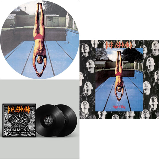 Def Leppard - High 'N' Dry (Picture Dsic) & Diamond Star Halos (2LP) & High N Dry