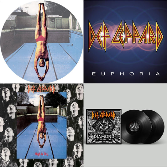 Def Leppard - High 'N' Dry (Picture Dsic) & Diamond Star Halos (2LP) & High N Dry & Euphoria (2LP)