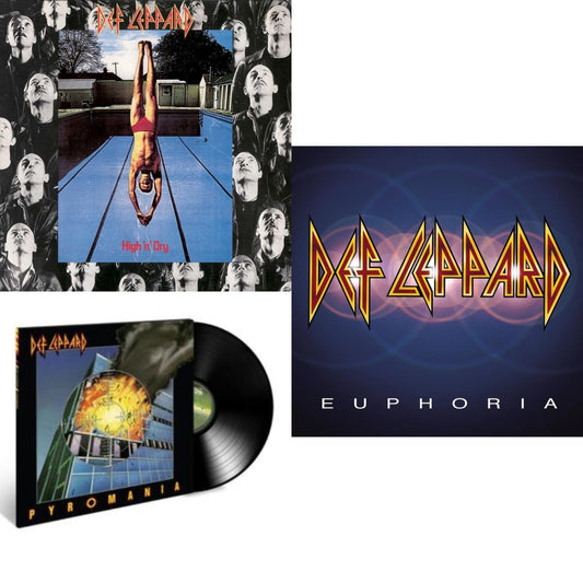 Def Leppard - High N Dry & Pyromania & Euphoria (2LP)