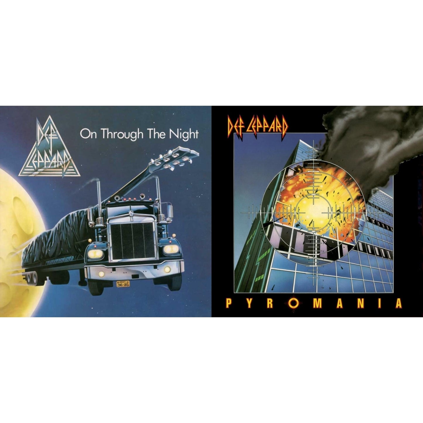 Def Leppard - Pyromania & On Through The Night - CD Bundle