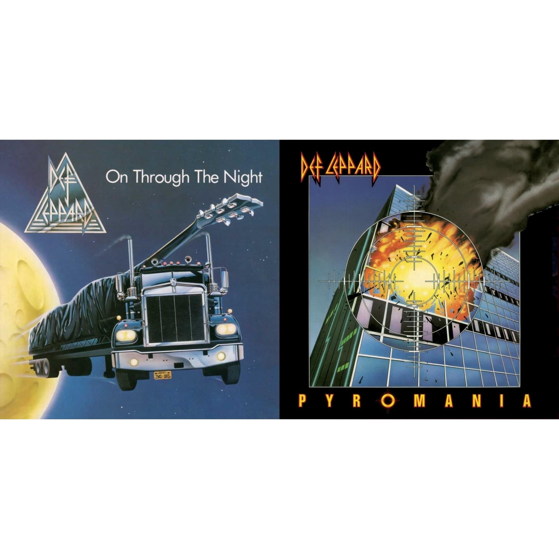 Def Leppard - Pyromania & On Through The Night - CD Bundle