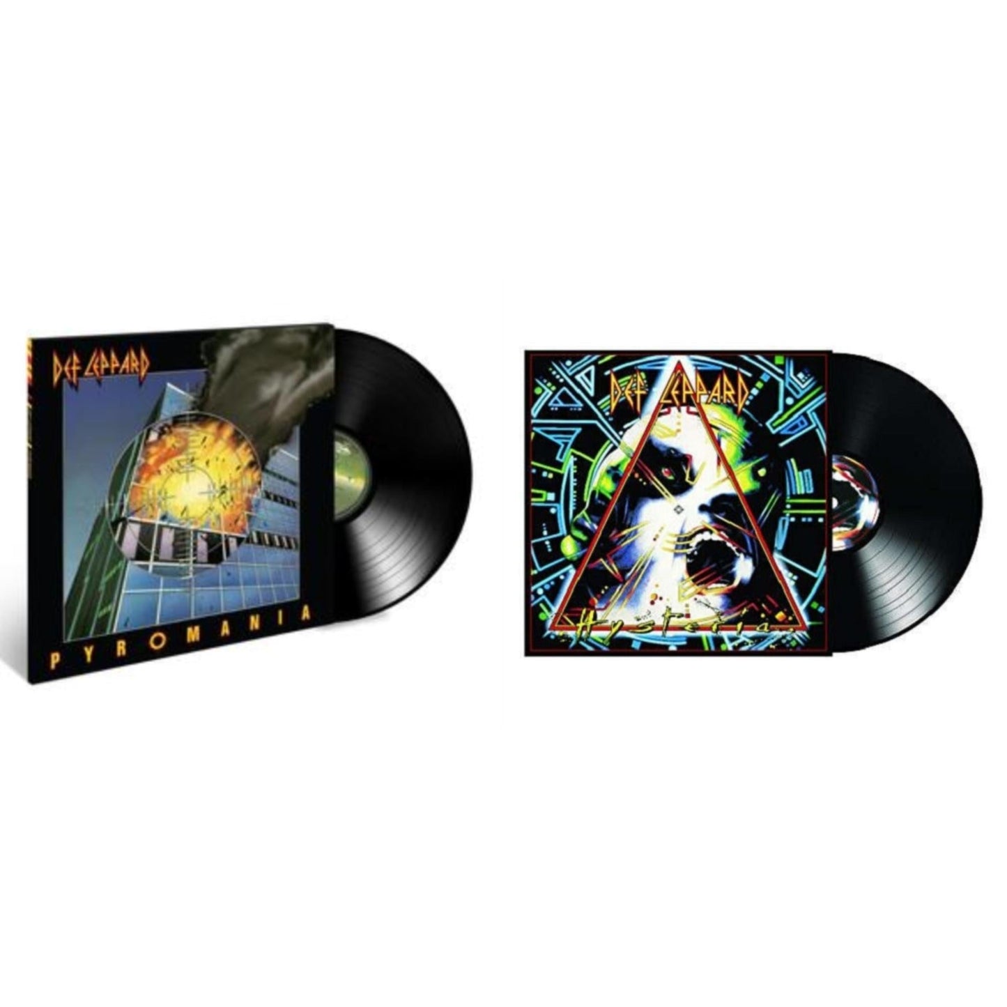 Def Leppard - Hysteria (2 LP) & Pyromania