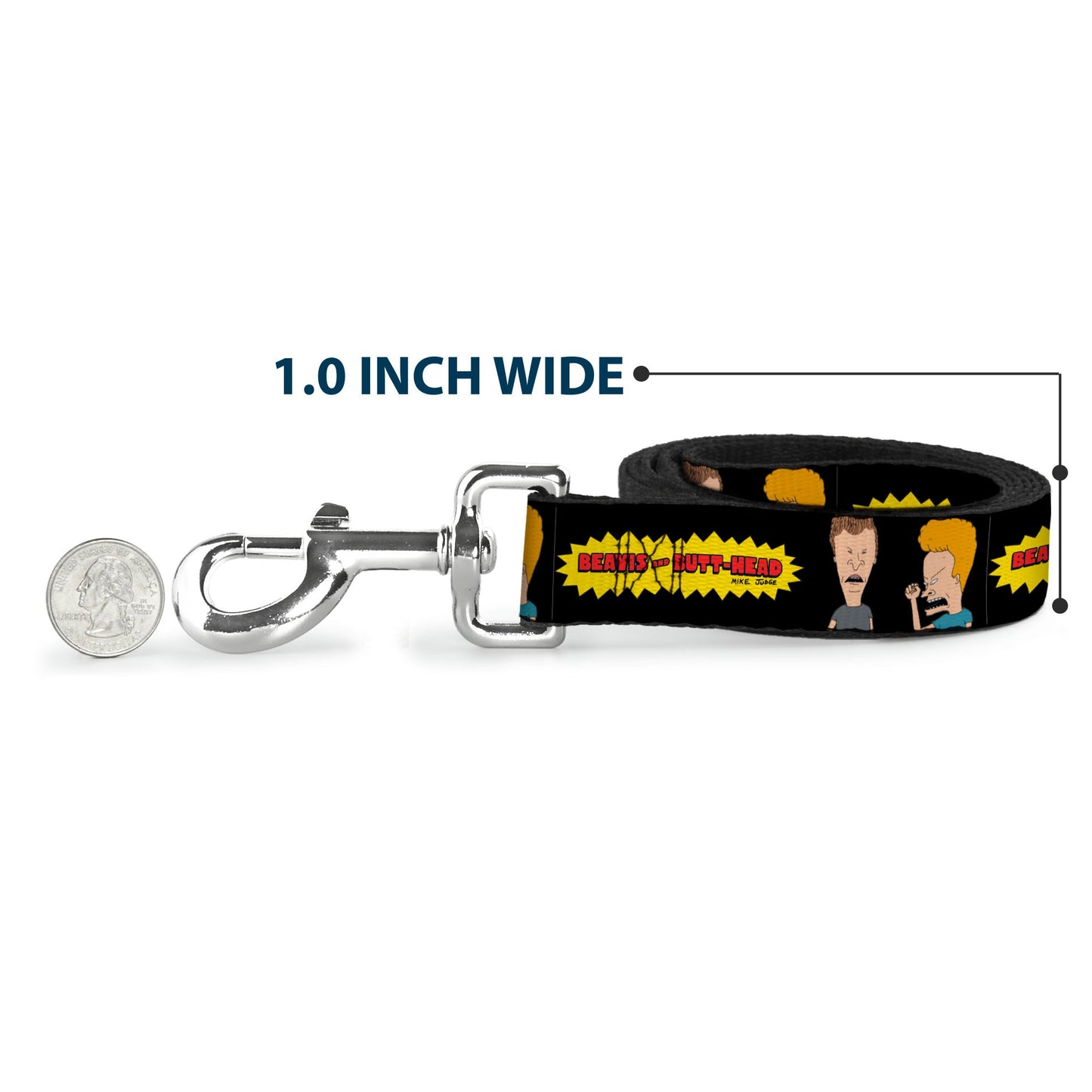 Beavis And Butthead Title Logo Dog Leash
