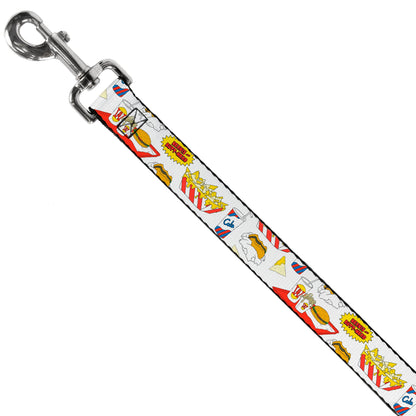 Beavis and Butthead Burger World Icons Dog Leash