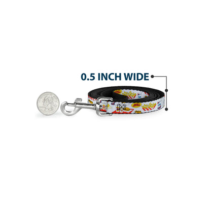Beavis and Butthead Burger World Icons Dog Leash