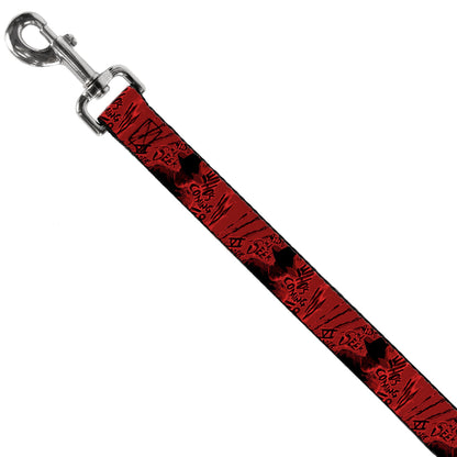 Nightmare On Elm Street Freddy Poses Dog Leash