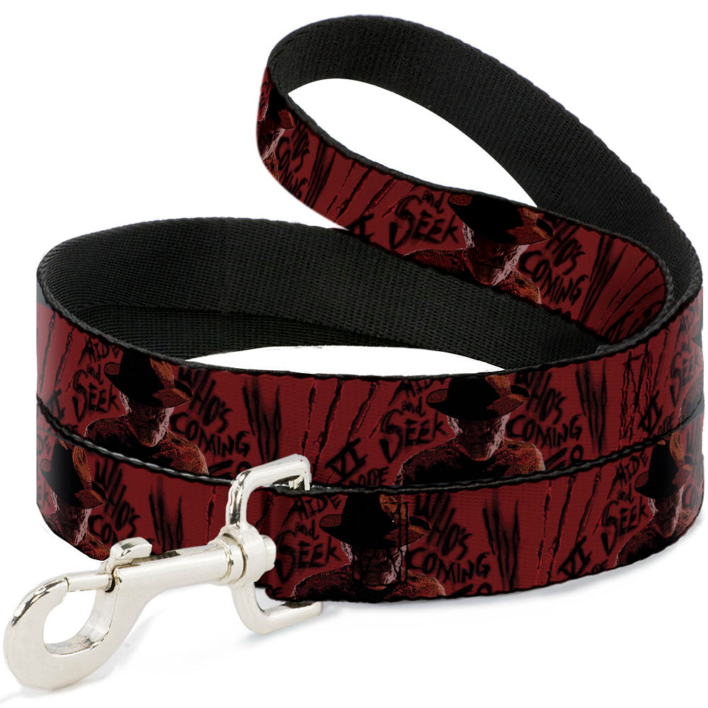 Nightmare On Elm Street Freddy Poses Dog Leash