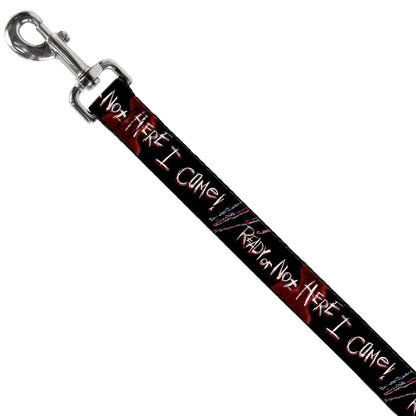 Nightmare on Elm Street Ready Or Not Here I Come Freddy Dog Leash