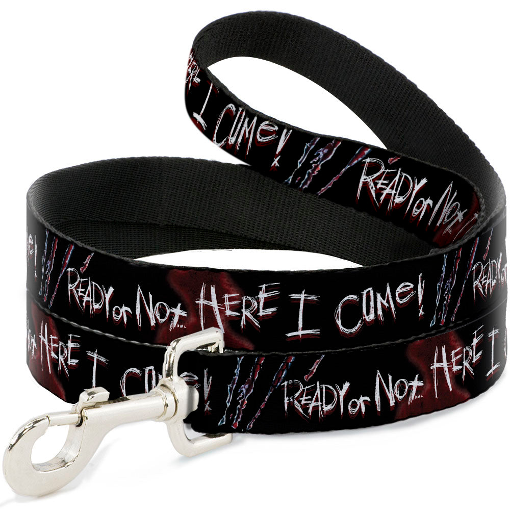 Nightmare on Elm Street Ready Or Not Here I Come Freddy Dog Leash
