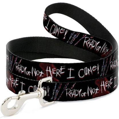 Nightmare on Elm Street Ready Or Not Here I Come Freddy Dog Leash