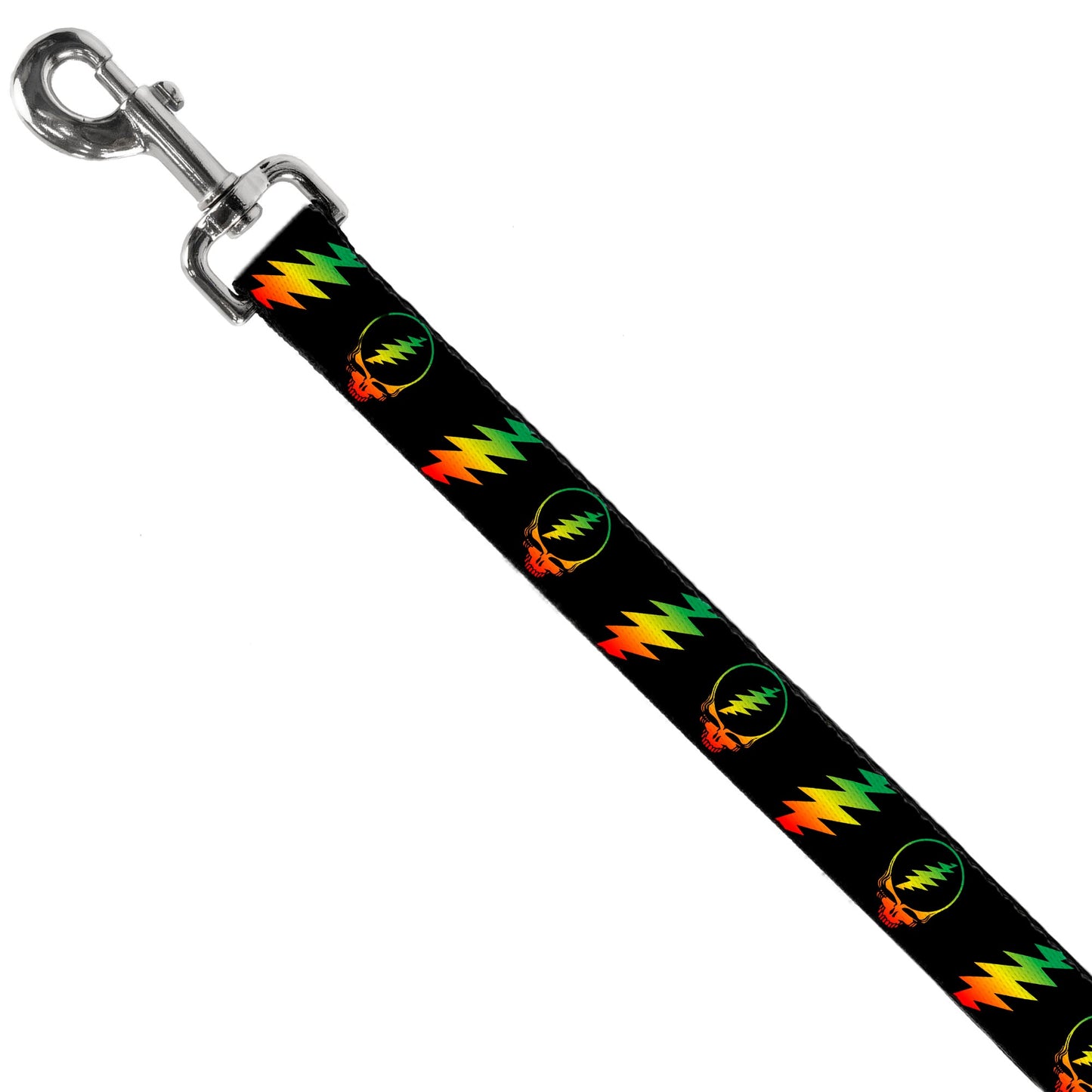 Grateful Dead Steal Your Face With Lightning Bolt Dog Leash