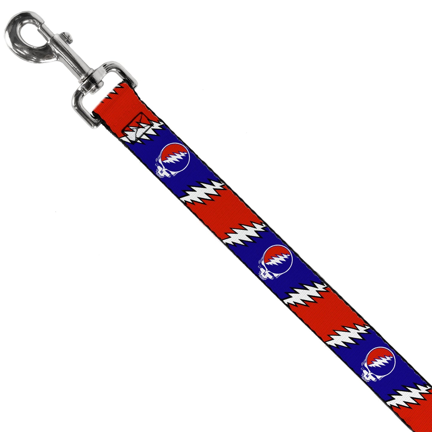 Grateful Dead Steal Your Face With Lightning Bolt Dog Leash