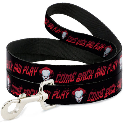 IT Chapter Two Pennywise Face Come Back and Play Dog Leash