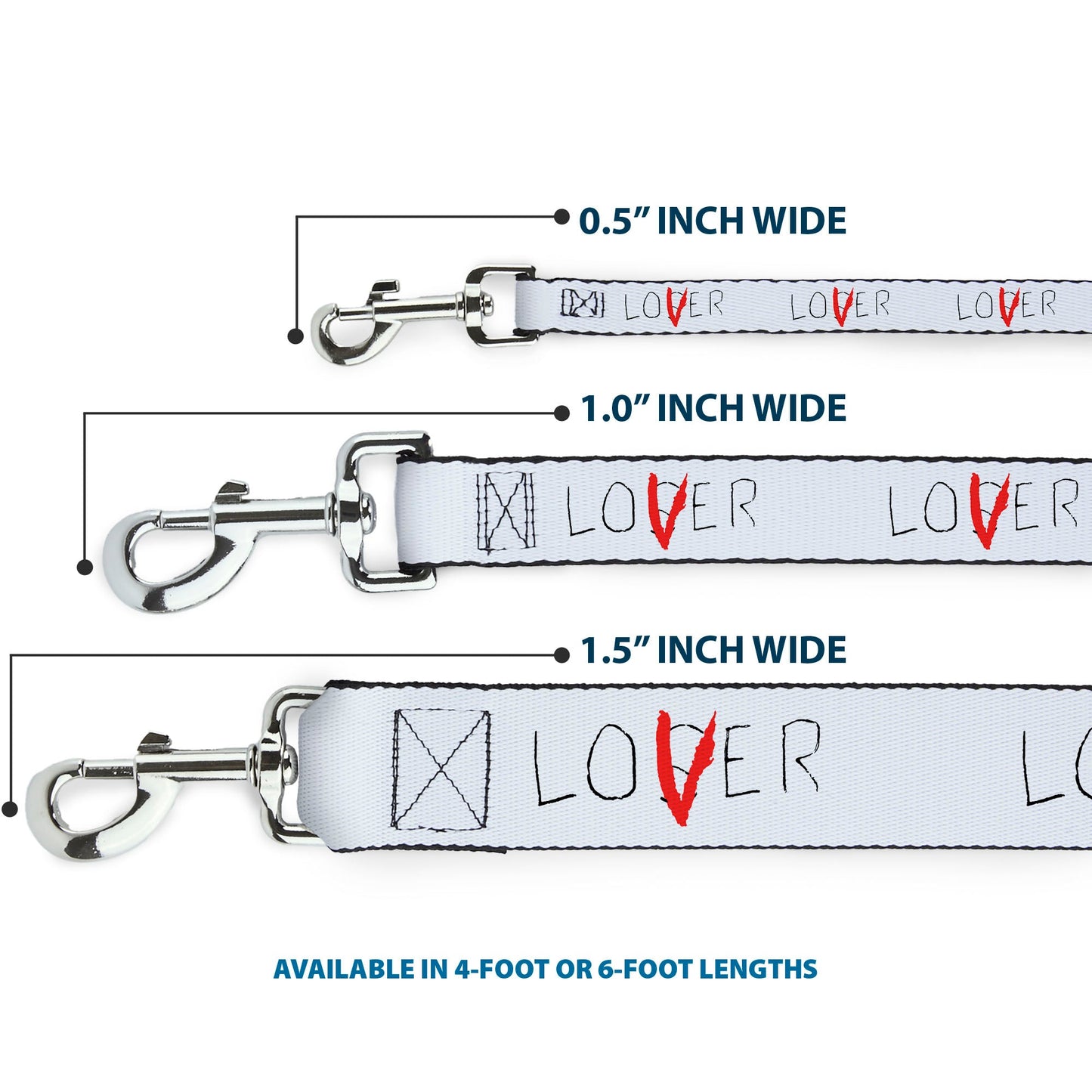 IT Chapter Two Loser Lover Dog Leash