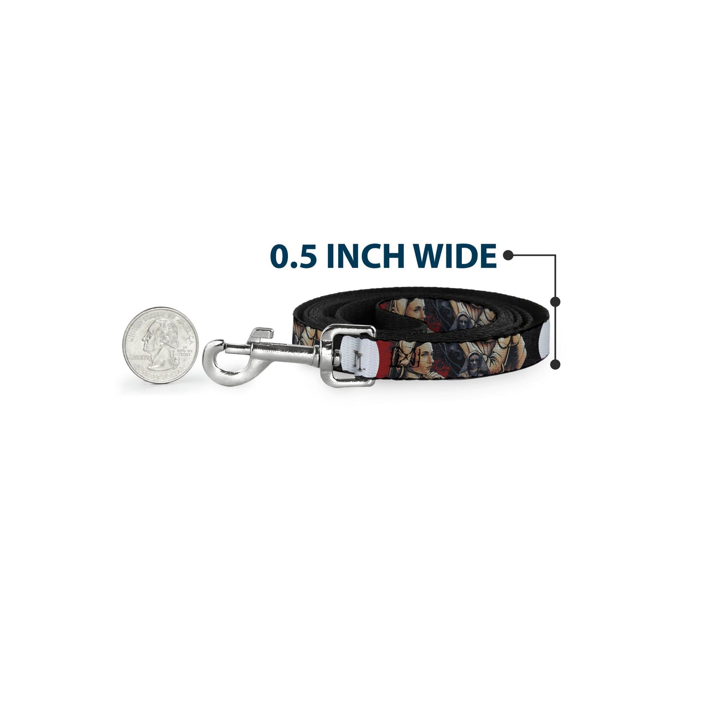 The Nun Sister Irene Poses Collage Dog Leash