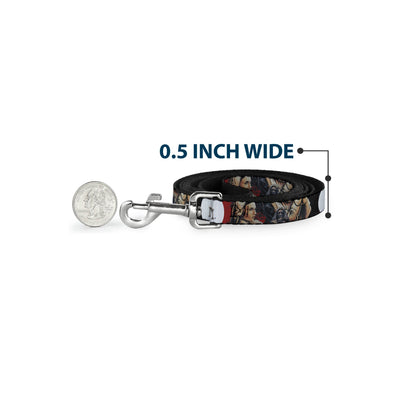 The Nun Sister Irene Poses Collage Dog Leash