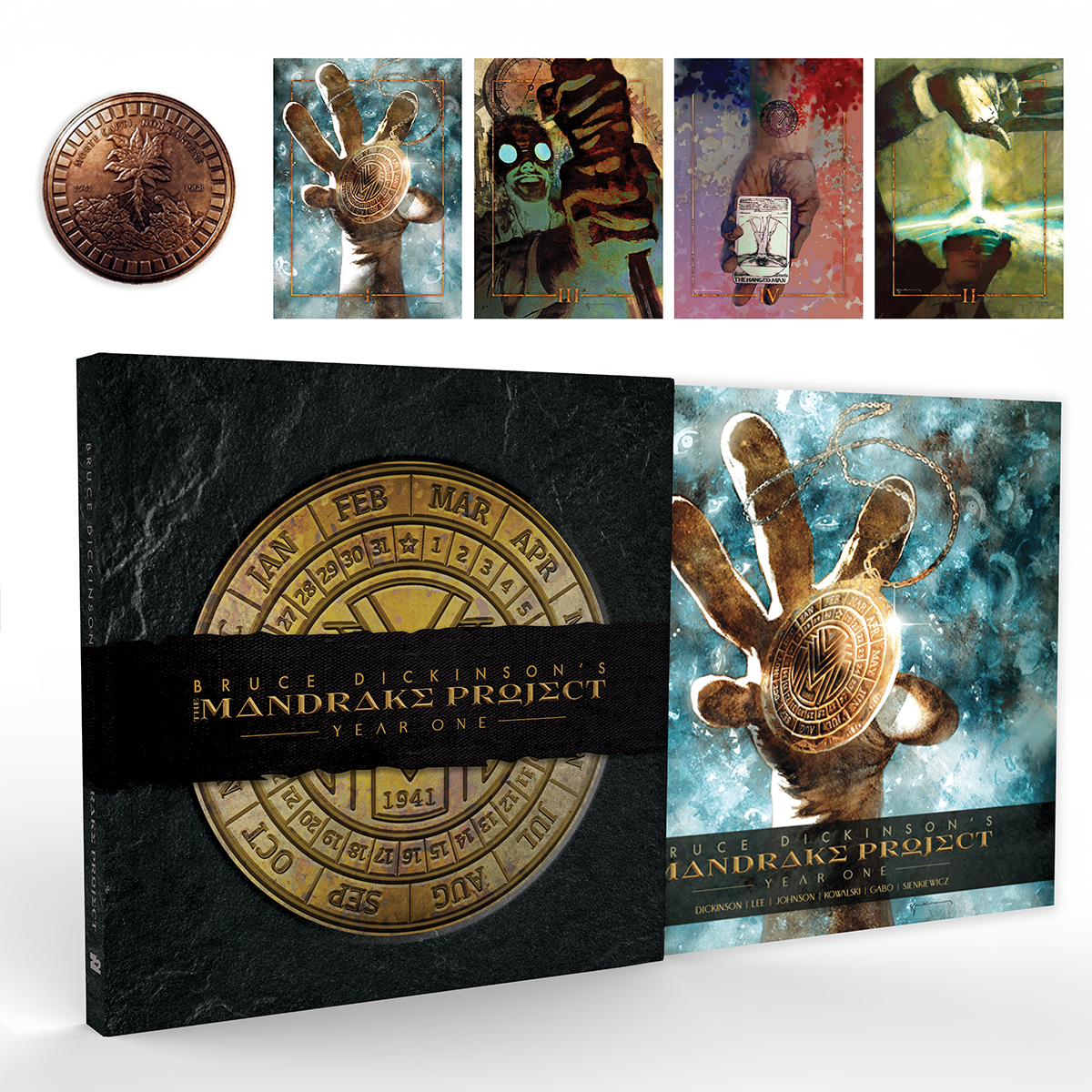 Bruce Dickinson's The Mandrake Project Year One (Deluxe Edition) Book