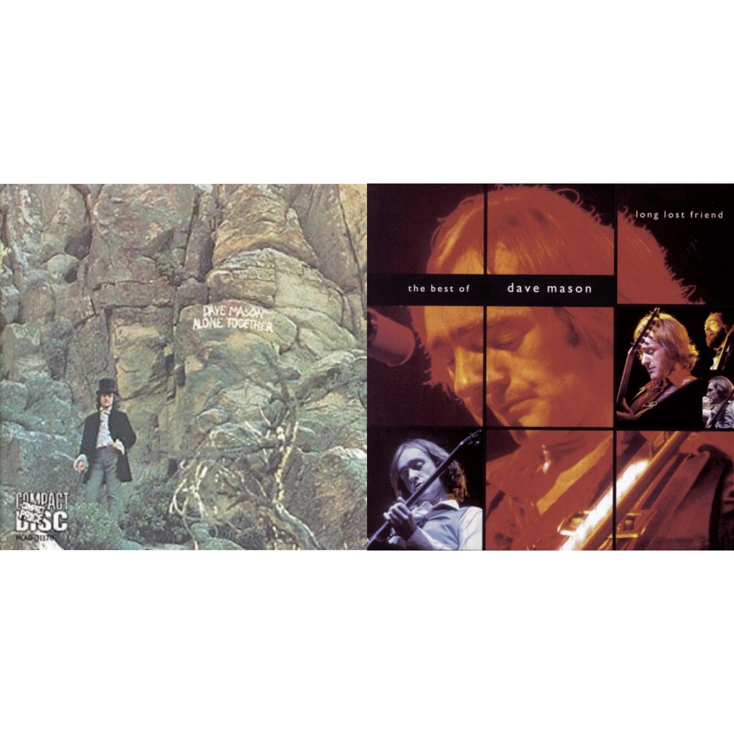 Dave Mason - Alone Together & Long Lost Friend: Best Of - CD Bundle