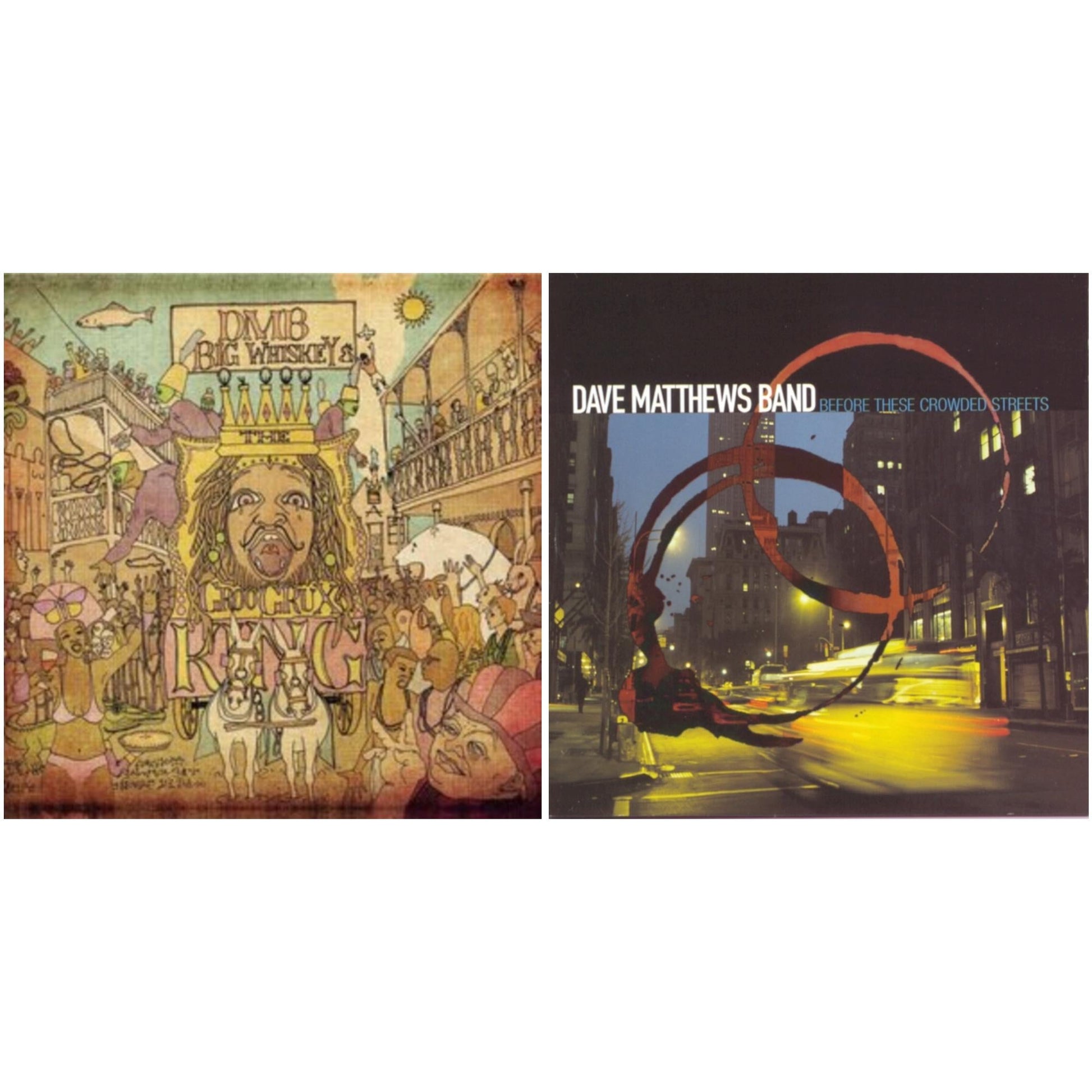 Dave Matthews Band - Before These Crowded Streets & Big Whiskey & The Groogrux King - CD Bundle