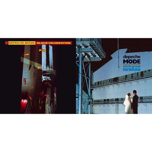 Depeche Mode - Black Celebration & Some Great Reward - LP Vinyl Bundle