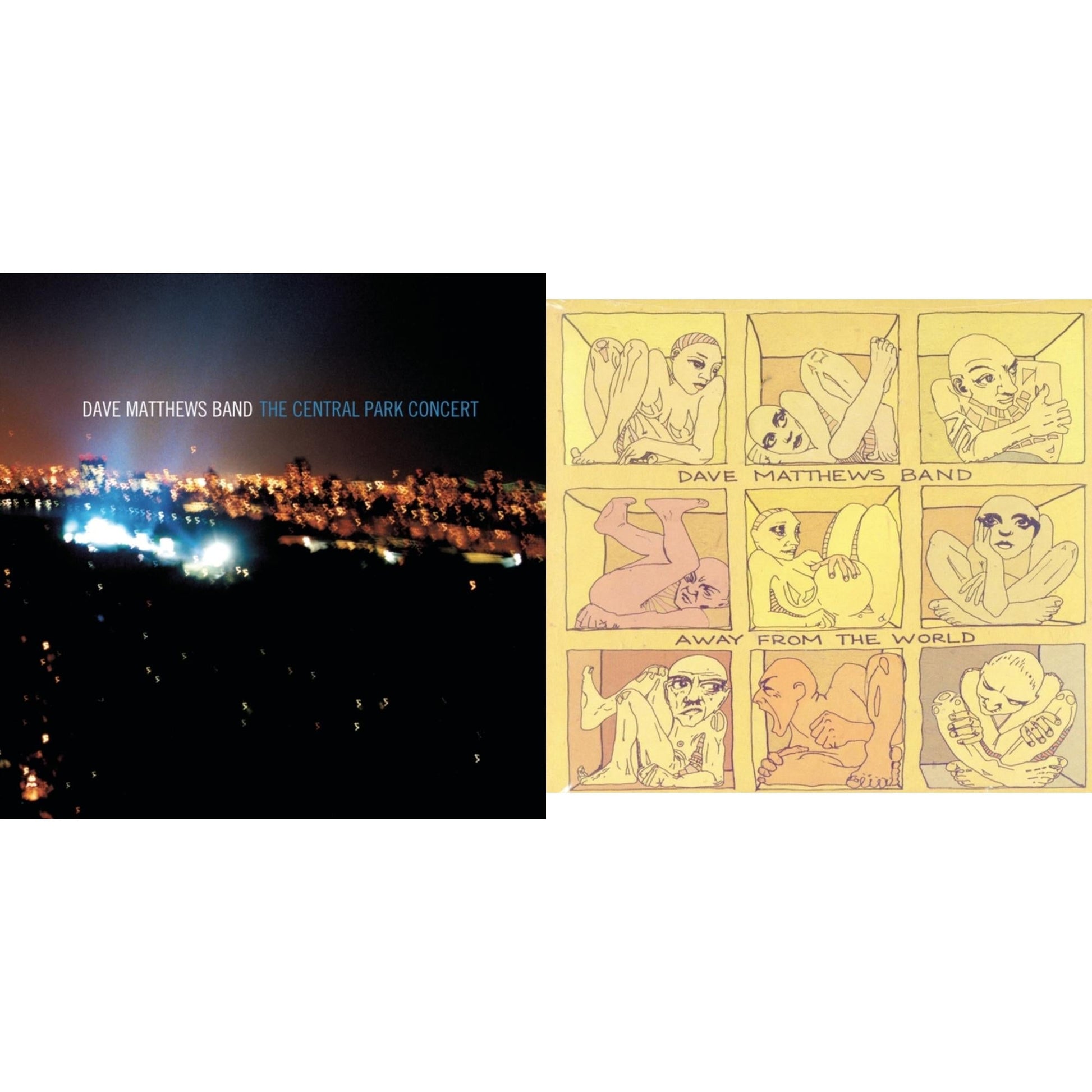 Dave Matthews Band - Central Park Concert & Away From The World - CD Bundle