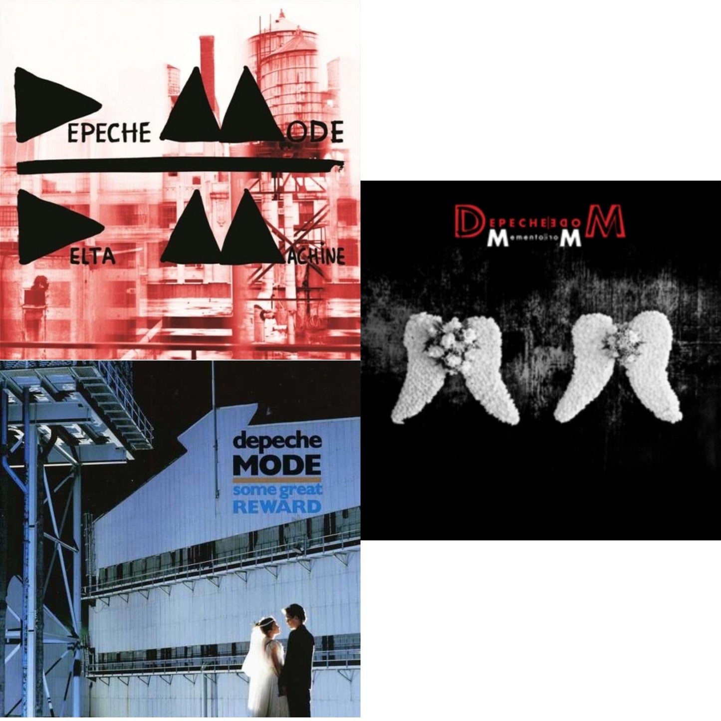 Depeche Mode - Memento Mori (Deluxe) & Delta Machine & Some Great Reward - CD Bundle