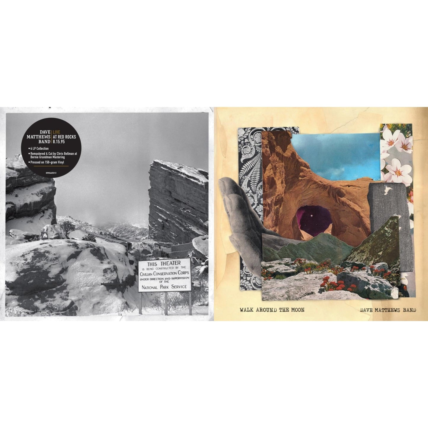 Dave Matthews Band - Walk Around The Moon & Live At Red Rocks 8.15.95 (4LP/150G/Box)