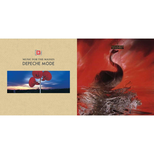 Depeche Mode - Music For The Masses & Speak & Spell - LP Vinyl Bundle
