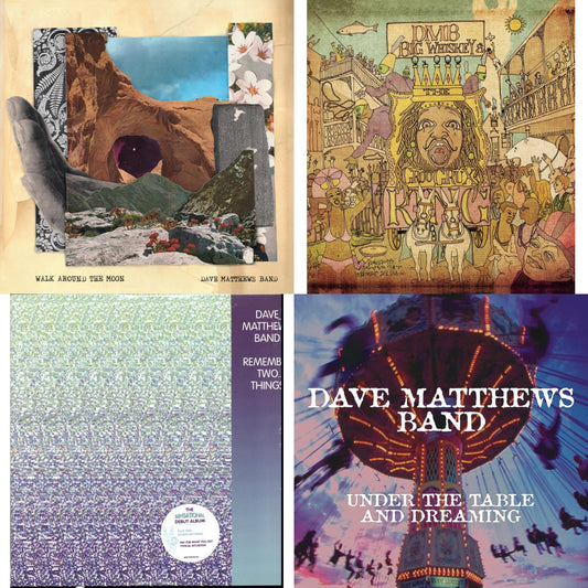 Dave Matthews Band - Walk Around The Moon & Big Whiskey & The Groogrux King (2LP/Gatefold) & Remember Two Things (2LP/180G/Dl Card) & Under The Table And Dreaming (2 LP/150G/Dl Code)