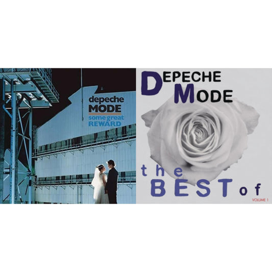 Depeche Mode - Some Great Reward (180G/Gatefold) & Best Of Depeche Mode Vol.1 - LP Vinyl Bundle