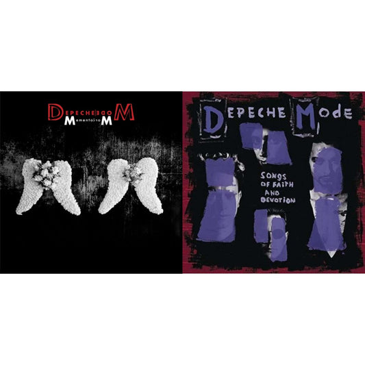 Depeche Mode - Memento Mori (2LP/Tri-Fold Jacket/Inner Sleeves/Poster) & Songs Of Faith And Devotion (180G)