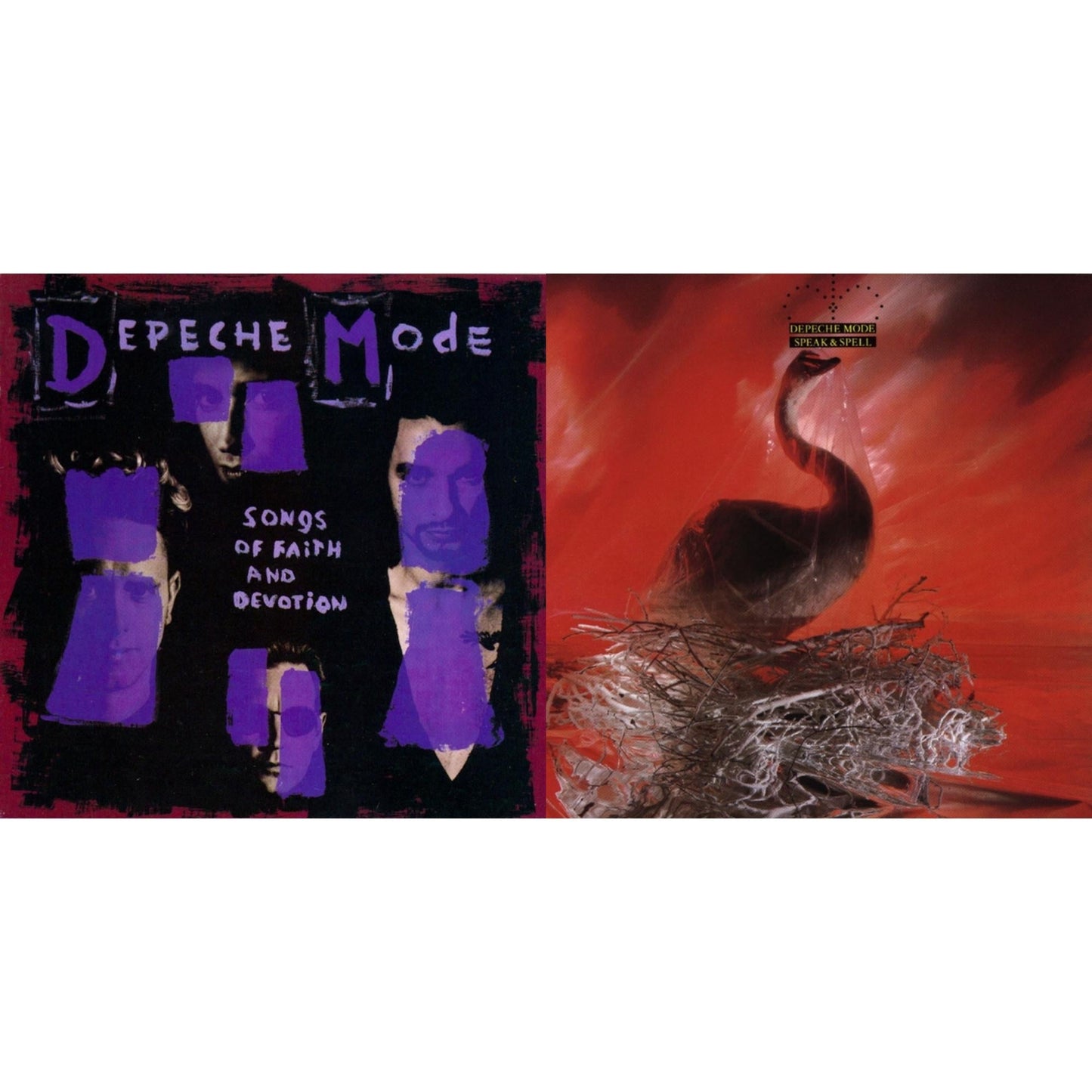 Depeche Mode - Songs Of Faith & Devotion & Speak & Spell - CD Bundle