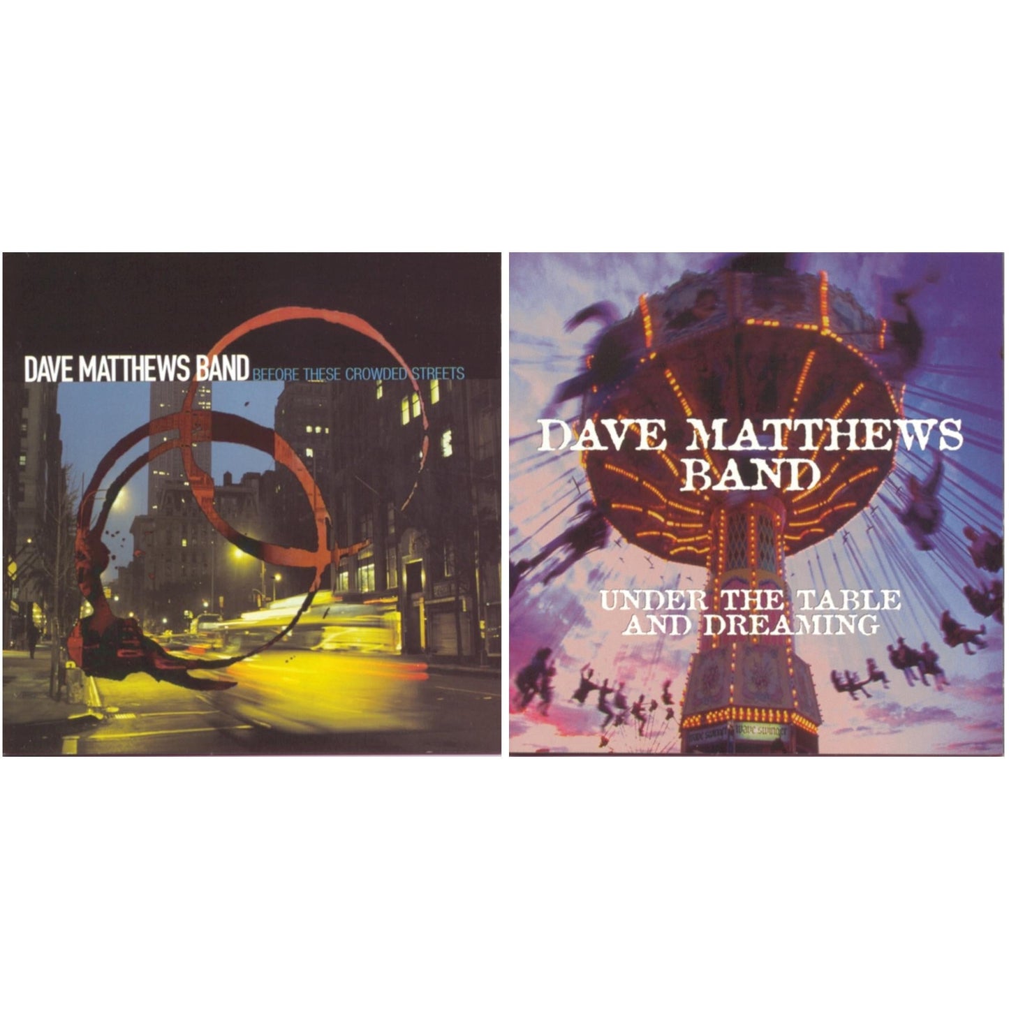 Dave Matthews Band - Before These Crowded Streets & Under The Table And Dreaming - CD Bundle