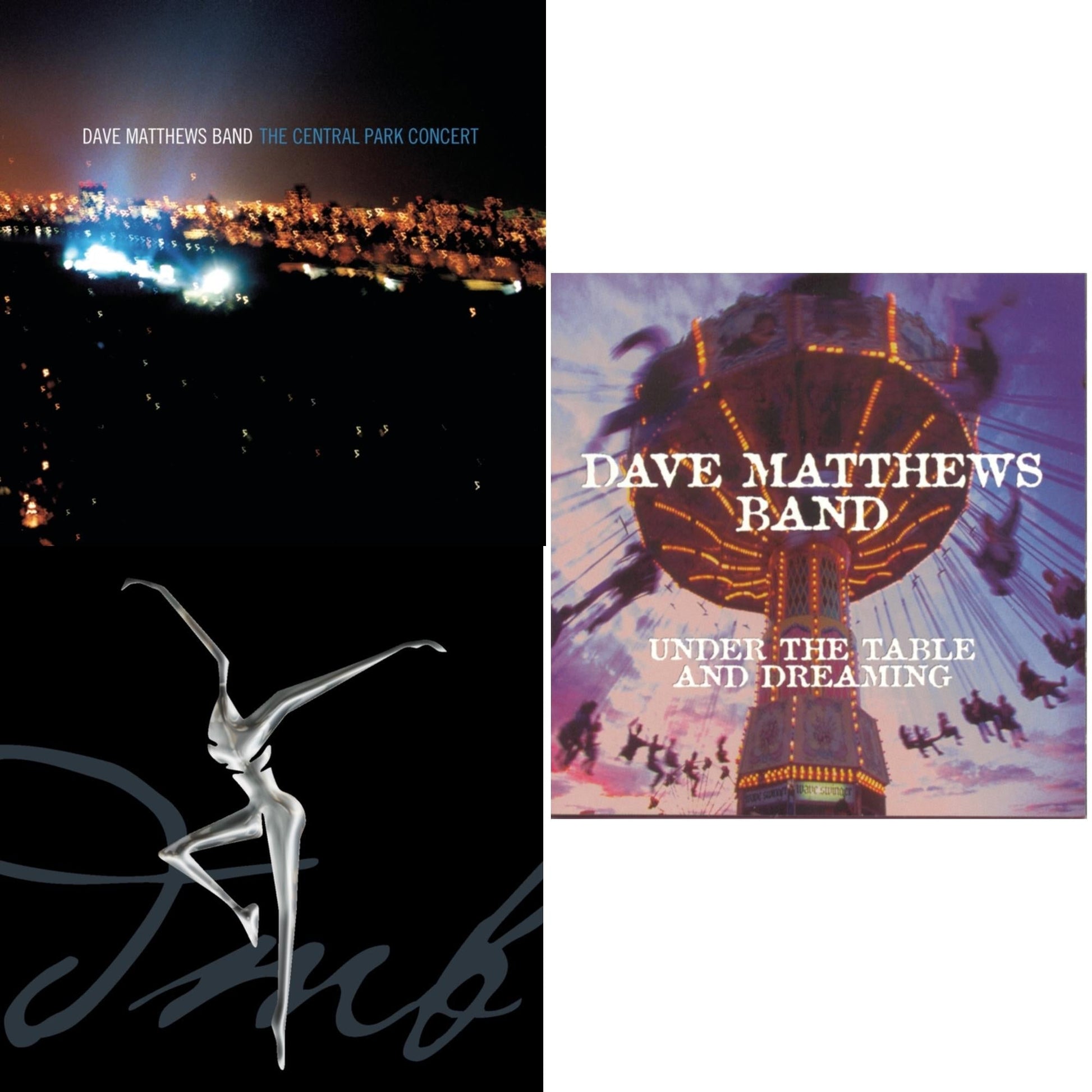 Dave Matthews Band - Central Park Concert & Stand Up & Under The Table And Dreaming - CD Bundle