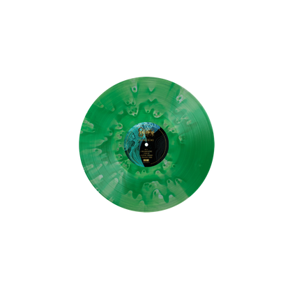 Dawn of Ouroboros - Bioluminescence on Emerald Ghostly + Glow In The Dark Splatter Vinyl Record