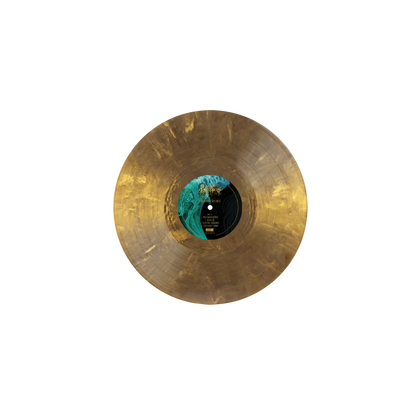 Dawn of Ouroboros - Bioluminescence on Gold Black Ice Vinyl Record