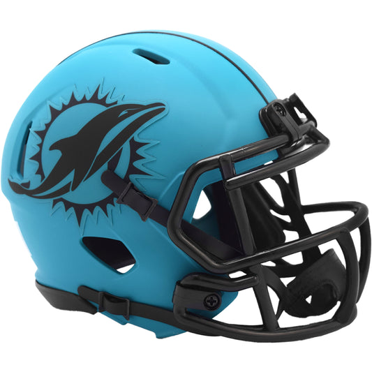 Miami Dolphins RAVE Speed Mini Football Helmet